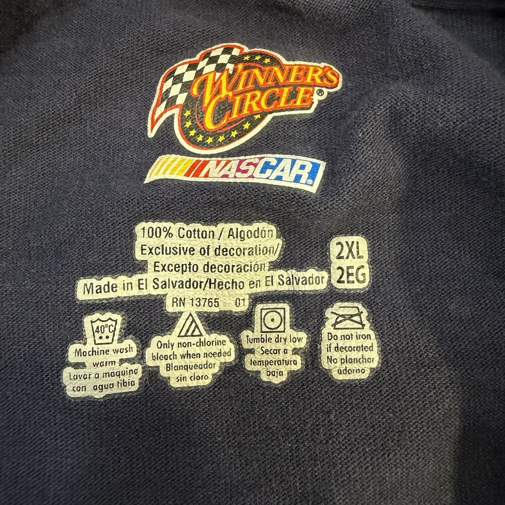 VTG NASCAR Winner's Circle Jeff Gordon T-Shirt Blue Men 2XL Classic - Picture 3 of 13